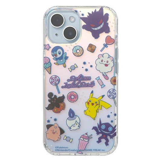 Pokemon Center Original Smartphone Case for iPhone 13/14/15 HIGHER Hybrid Case Piplup