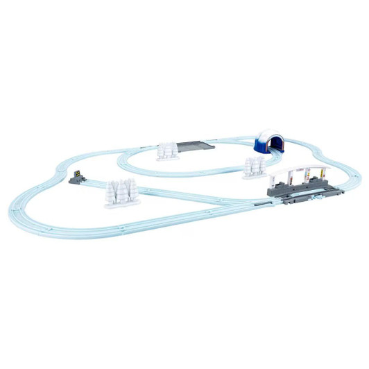 Takara Tomy Pla-Rail Landscape Color Rail Kit - Snowy Railway