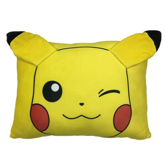 Pokemon Center Original Die-Cut Mochi Mochi Soft Cushion Pillow Pikachu