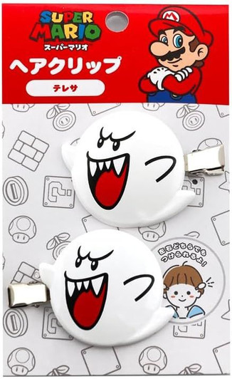 Sun Art Super Mario Hair Clip Boo