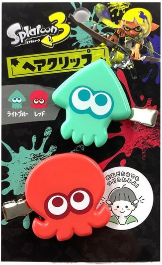 Sun Art Splatoon 3 Hair Clip LBÃ—RD