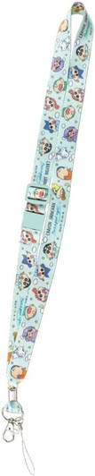 T's Factory Crayon Shin-chan Lanyard Everyone in Pajamas