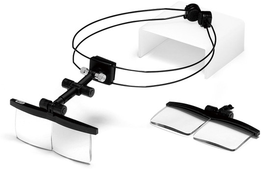 Wave HG Wire Band Head Magnifying Glass