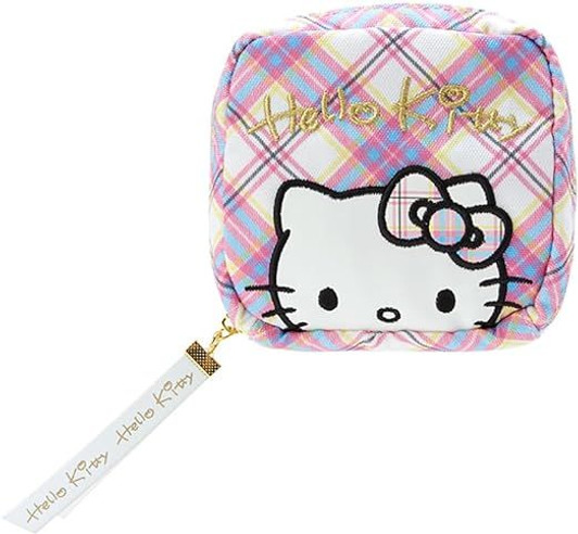 Sanrio Pouch Hello Kitty (Dress Tartan Series)