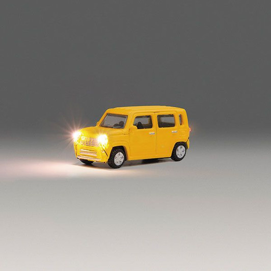 Kato 24-683B Just Plug Japanese K-car Yellow (N scale)