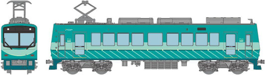  Tomytec Eizan Electric Railway Series 700 Renewal Car No.711 (Green) (N scale) 