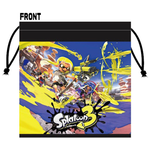  Sun Art Drawstring Bag M Splatoon 3 