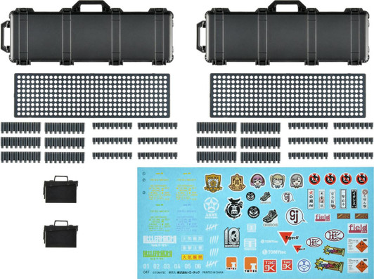  Tomytec Military Series 1/12 Little Armory LD047 Military Hard Case C Plastic Model 