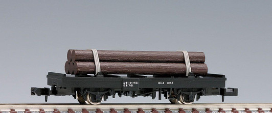 Tomix 2720 JNR Flat Wagon CHI1 (with Wood) (N scale)
