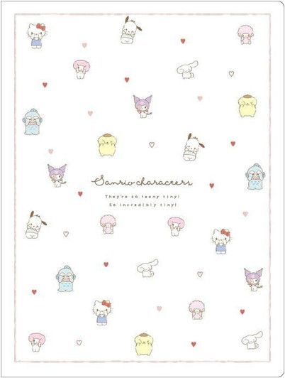  T's Factory Sanrio Hard Cover Files Tiny Tiny (6 Pocket) 