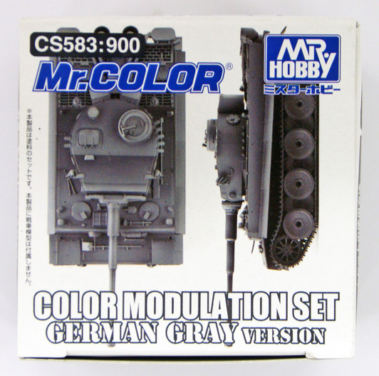 GSI Creos Mr.Hobby CS583 Mr. Color Modulation Set German Gray Version