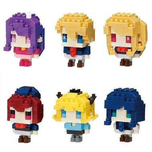  Kawada Nanoblock Mini Oshi no Ko (6 BOX SET) 