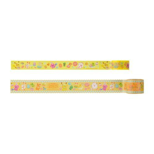  Pokemon Center Original Masking Tape (Pokemon Yum Yum Easter) (Two rolls) 