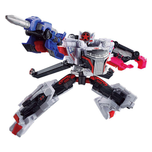  Bandai Candy MiniPla Bakuage Gattai Series 01 Boonboomger Robo Complete Set (Bakuage Sentai Boonboomger) 
