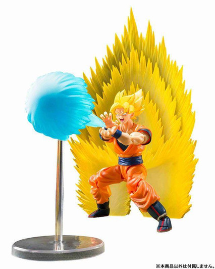  Bandai S.H.Figuarts Super Saiyan Son Goku Effect Part Set -Instant Transmission Kamehameha- (Dragon Ball Z) 