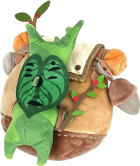  San-ei The Legend of Zelda Plush Travel Korok A (Tea Backpack) 
