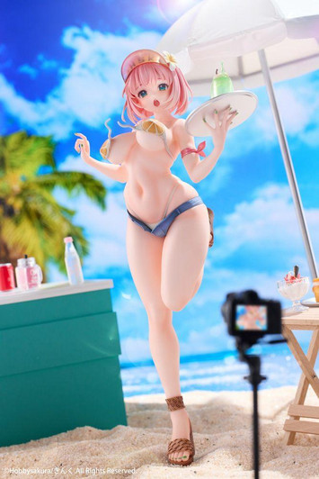  Hobby Sakura Summer Waiter illustration by Kink 1/7 Figure 