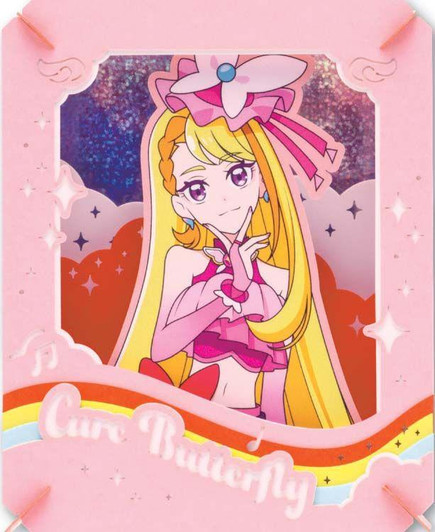  Ensky Paper Theater Soaring Sky! Pretty Cure  - Cure Butterfly 