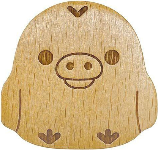  T's Factory Rilakkuma Wood Hook - Kiiroitori 
