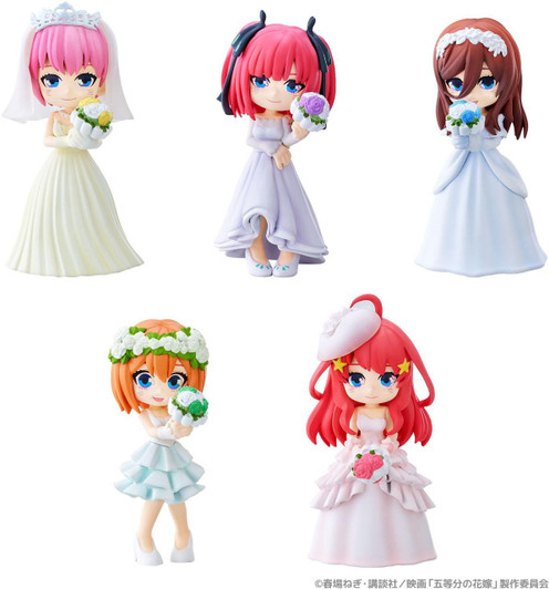  Bushi Road Creative PalVerse Figure Movie The Quintessential Quintuplets 6pcs Complete Box 