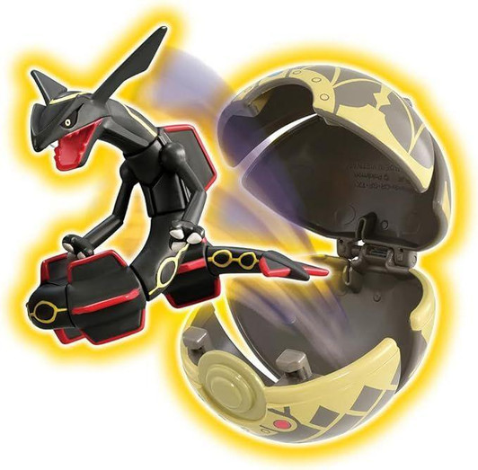  Takara Tomy Pokemon Moncolle Pokedelze Black Rayquaza (Ancient Pokeball) 