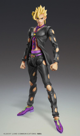  Medicos Super Action Statue Pannacotta Fugo Ver.BLACK Figure (Jojo's Bizarre Adventure: Golden Wind) 