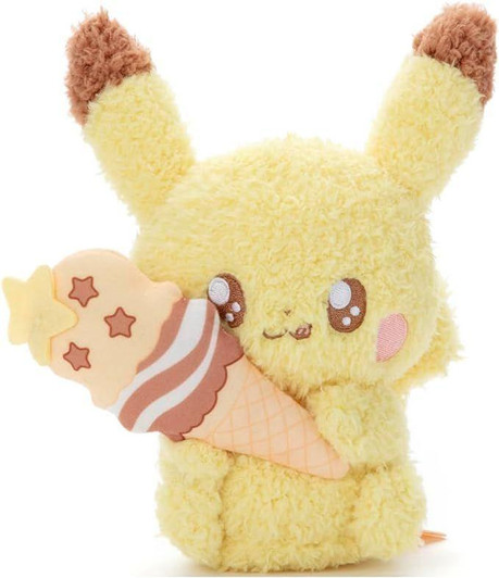  Takara Tomy Pokemon Pokepiece Plush Pikachu (Sweets Ver.) 