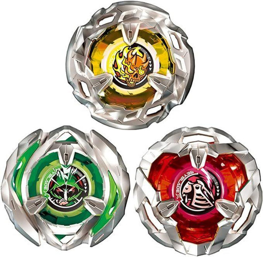  Takara Tomy Takara Tomy Beyblade X BX-08 3 on 3 Deck Set 