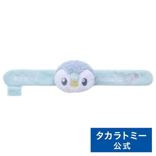  Takara Tomy Pokemon Pokepiece Slap Bracelet Plush Piplup 