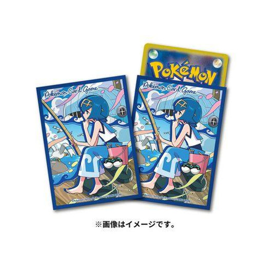 Pokemon Center Original Pokemon Card Game TCG Deck Sleeves Lana & Wingull 