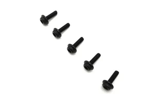  Kyosho 1-S23010F Cap Screw(M3x10/Flanged/5pcs) 