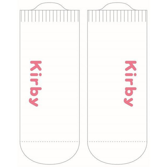  T's Factory Kirby Tab Socks Kirby White 