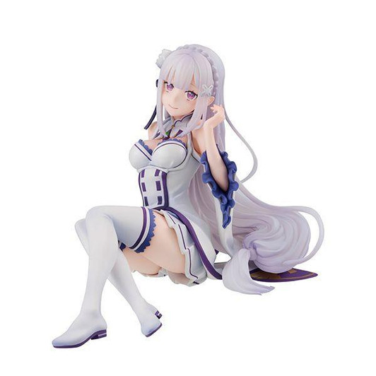 Megahouse MegaHouse Melty Princess Palm-Sized Emilia Figure (Re:ZERO -Starting Life in Another World-) 
