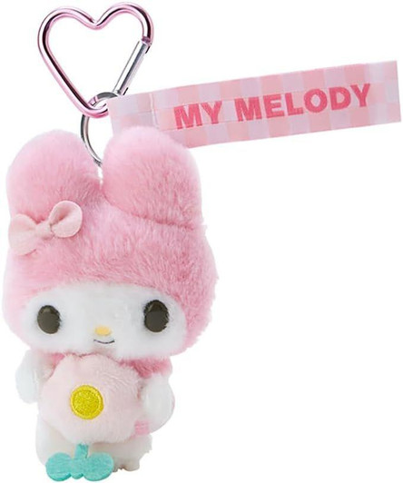 Sanrio Plush Mascot Holder  My Melody (Pastel Checkers)