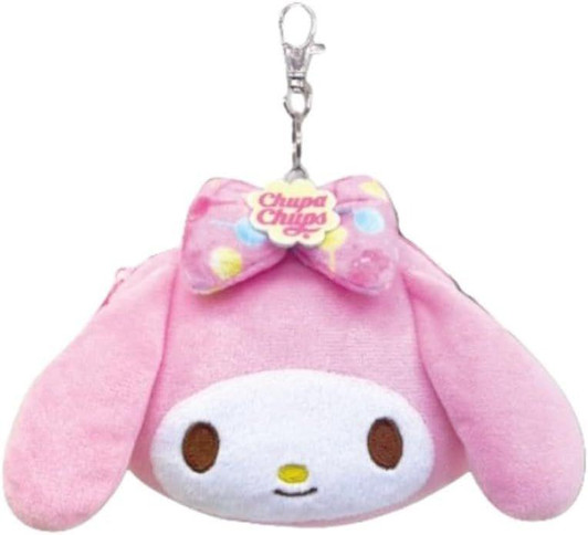  Hatakeyama Shoji Sanrio Face Pouch and Metro Card Case My Melody (Chupa Chups) 