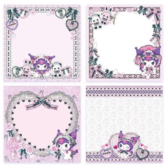 Other Sanrio Characters x Amenomori Fumika Memo Pad Kuromi 