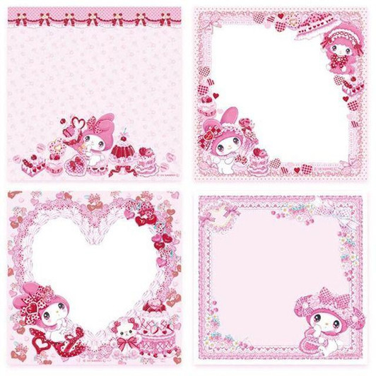 Other Sanrio Characters x Amenomori Fumika Memo Pad My Melody 