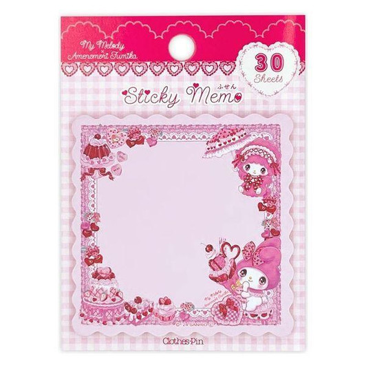 Other Sanrio Characters x Amenomori Fumika Sticky Memo My Melody 