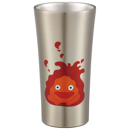  Skater Studio Ghibli Howl's Moving Castle Stainless Steel Tumbler Calcifer 