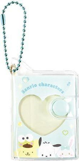  T's Factory Sanrio Mini Notebook Keychain with Photo Window - Mint 