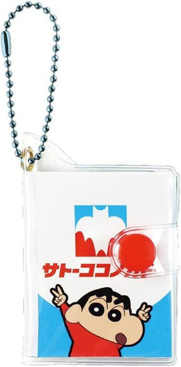  T's Factory Shin-Chan Mini Notebook Keychain with Photo Window - Sato Kokono Kado 
