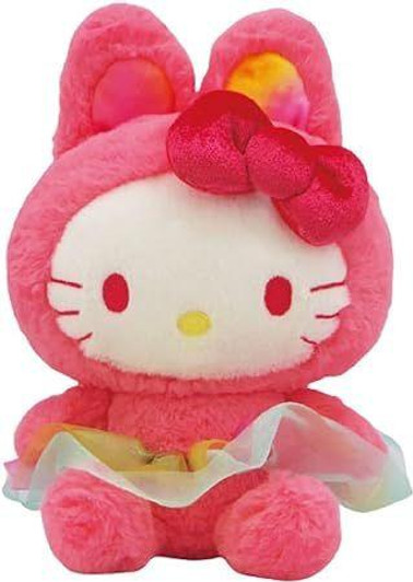  Nakajima Sanrio Bunnysuit Plush Hello Kitty Crimson Red 