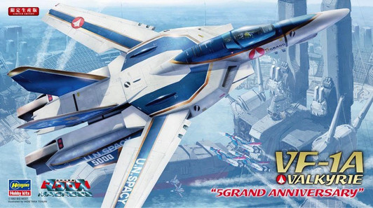  Hasegawa 1/72 VF-1A Valkyrie ''5Grand Anniversary'' Plastic Model (Macross Plus) 