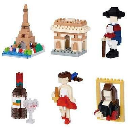 Kawada Nanoblock Mini Nano France (Box) 