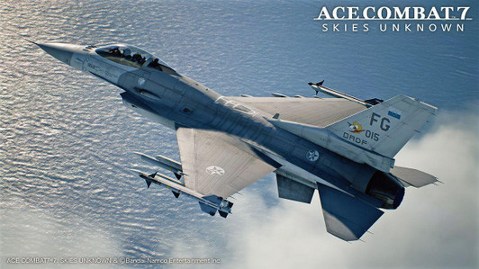  Hasegawa 1/72 F-16 Fighting Falcon (Type C) Mage Squadron Plastic Model (Ace Combat 7: Skies Unknown) 