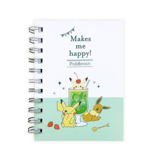  Pokemon Center Original A6W Ring Notebook Melon Soda (Tea Time) 