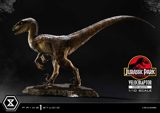  Prime 1 Studio Prime Collectable Figure: Jurassic Park - Velociraptor Open Mouth Ver. 1/10 Figure 