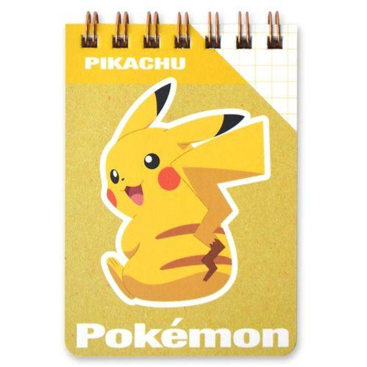 Pokemon Center Original Pokemon Center Original A7 Mini Ring Memo Pikachu
