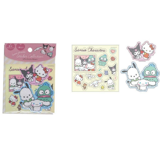  T's Factory Sanrio Sticker Collection Characters 