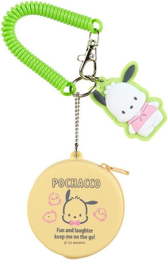  Sanrio Mini Case and Keychain Pochacco 